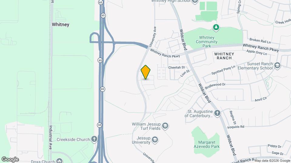 1206 Starflower Ln Map and Location Details