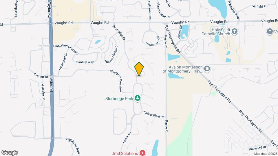 8839 Sturbridge Dr Map and Location Details