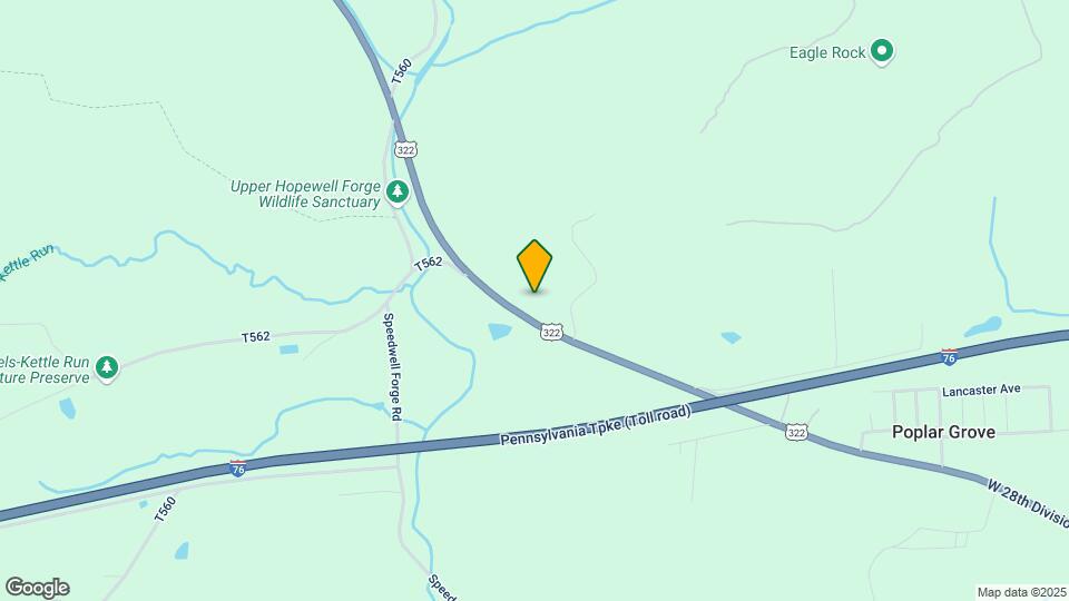 Hopewell Forge Ironmaster Estate Mapa y Detalles de la Ubicación