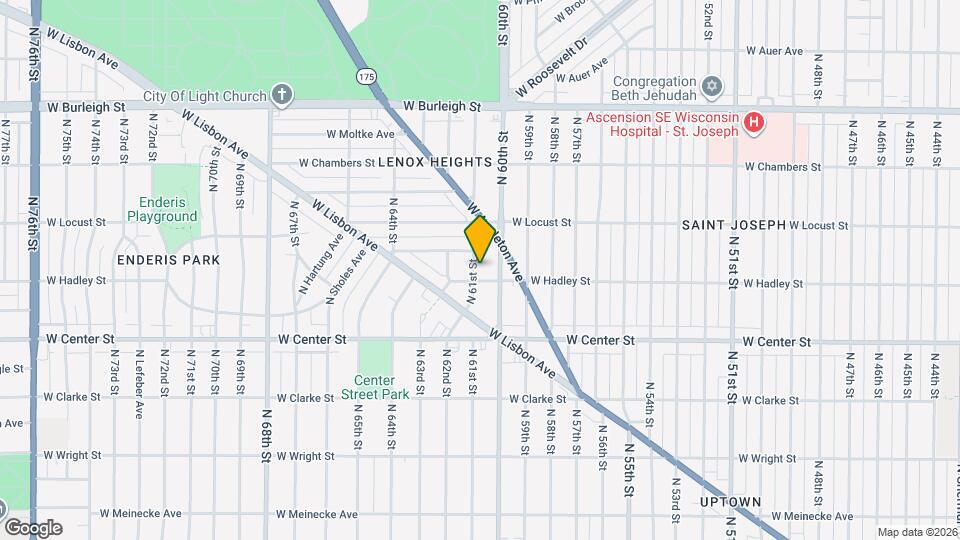 2812-2814-2814 N 61st St Mapa y Detalles de la Ubicación