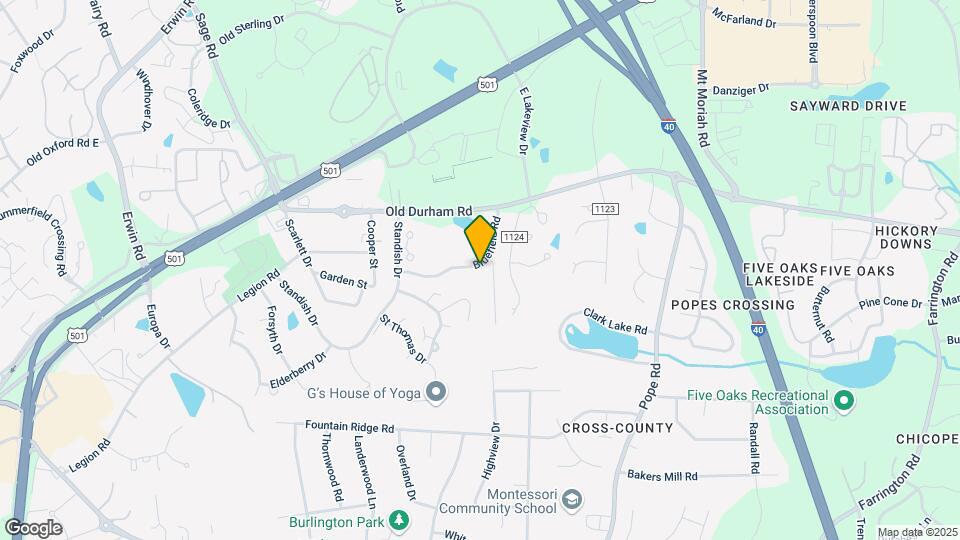 205 Bluefield Rd Map and Location Details