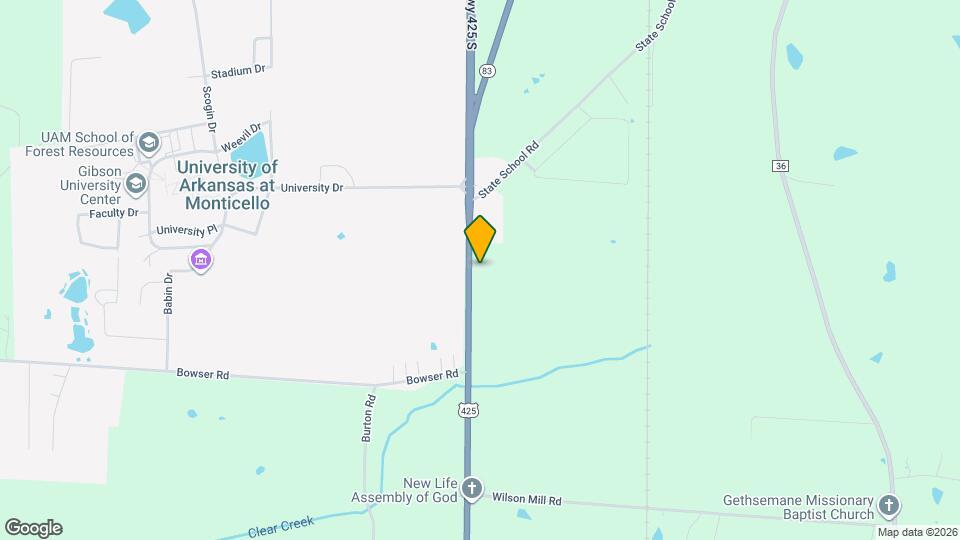 1483 US 425 Map and Location Details