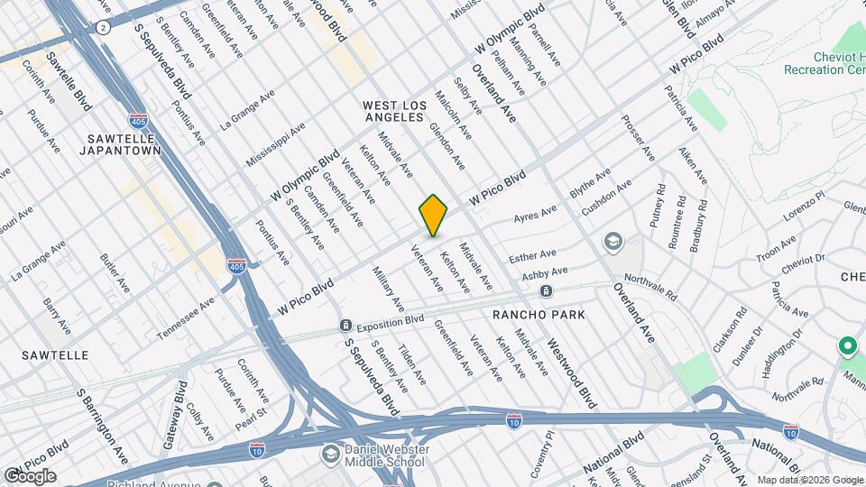 10933 Ayres Ave Mapa y Detalles de la Ubicación
