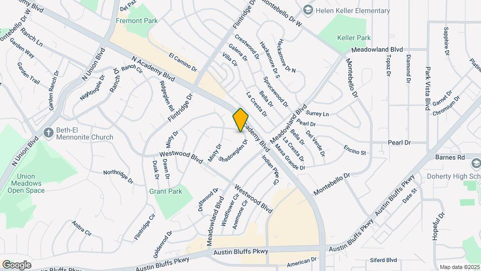 4715 Shadowglen Dr Map and Location Details