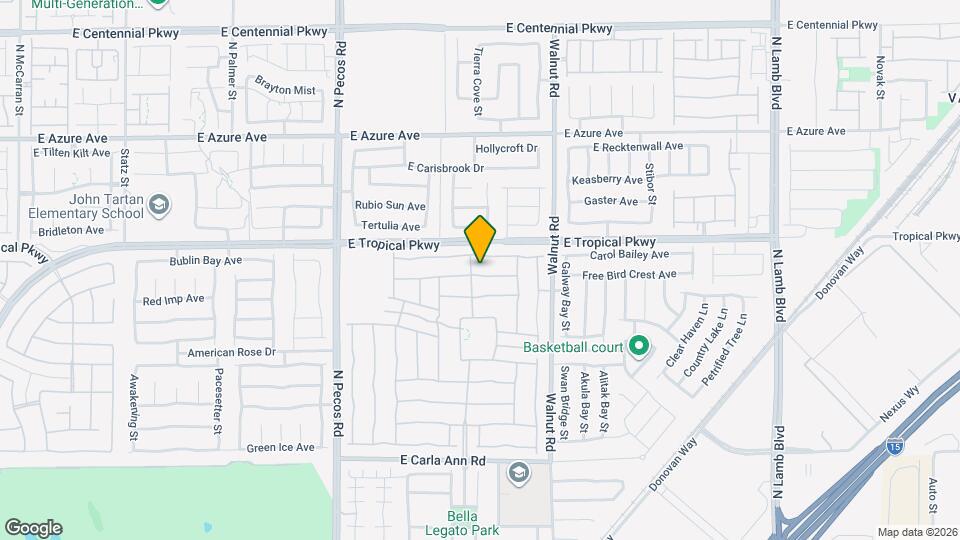 3740 Rocklin Peak Ave, Unit E518 Map and Location Details