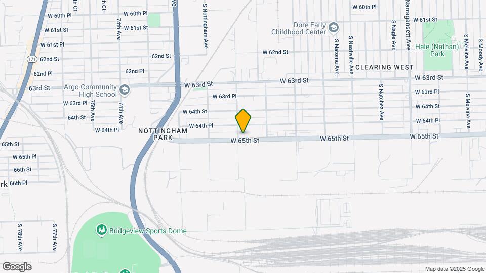 6952 W 65th St Mapa y Detalles de la Ubicación
