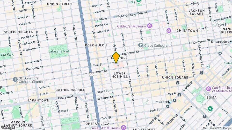 935 Hyde St Map and Location Details