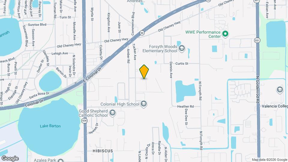 846 Grenadier Dr Map and Location Details