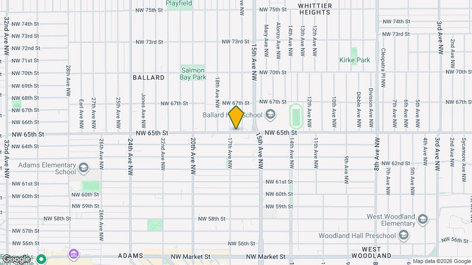 1608 NW 65th St Map and Location Details
