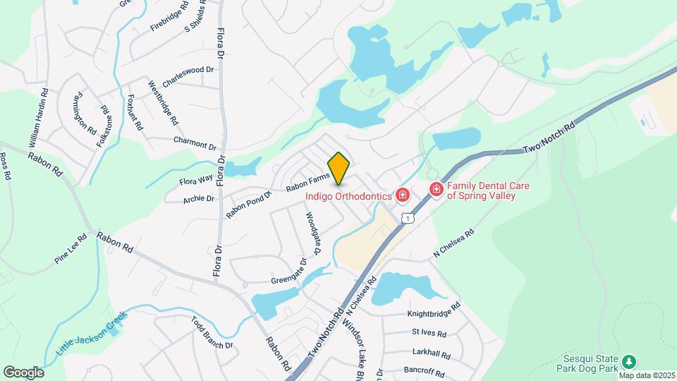 153 Lionsgate Dr Map and Location Details