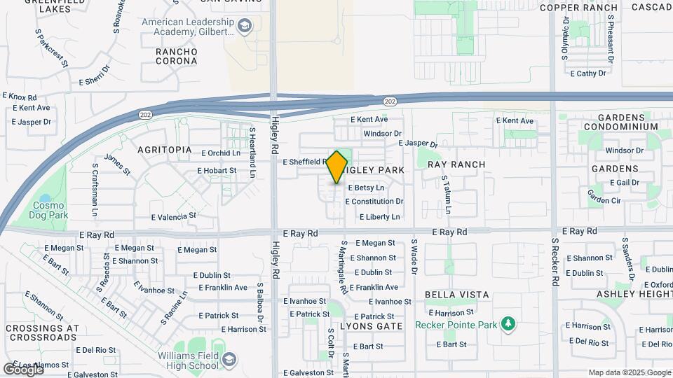 1481 S Colt Dr Map and Location Details
