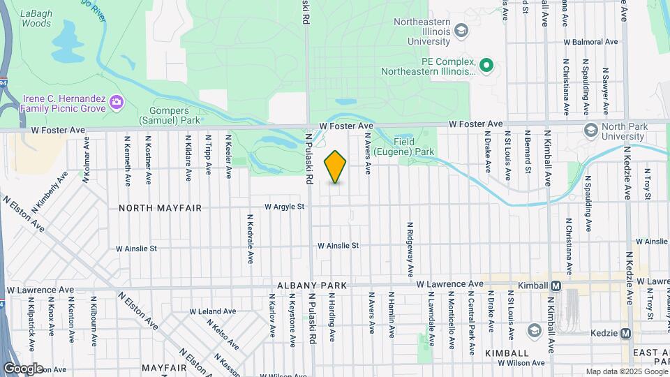 5029 N Harding Ave, Unit 1E Map and Location Details