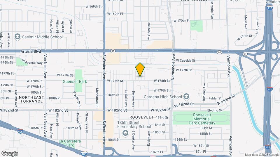 7121 Ryder Ln Mapa y Detalles de la Ubicación
