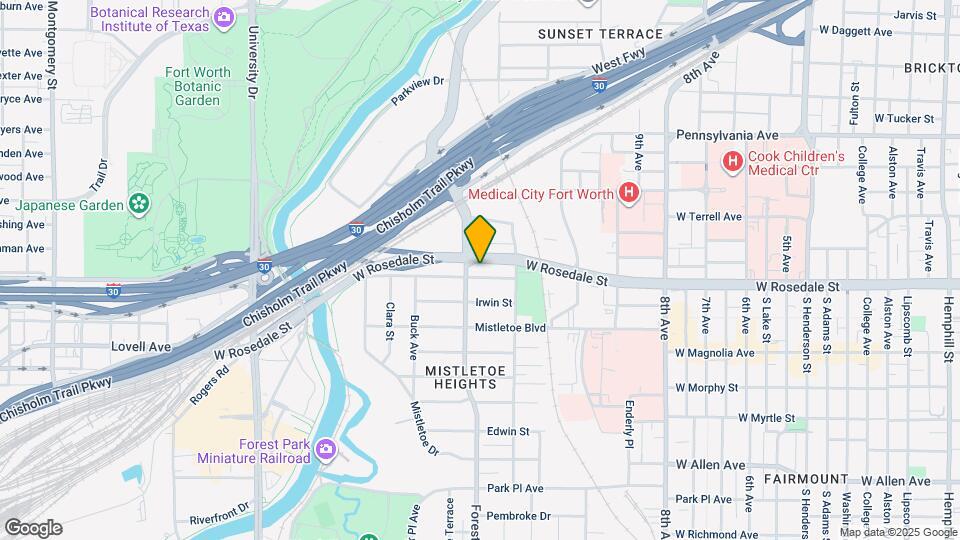 2232 W Rosedale St S Map and Location Details