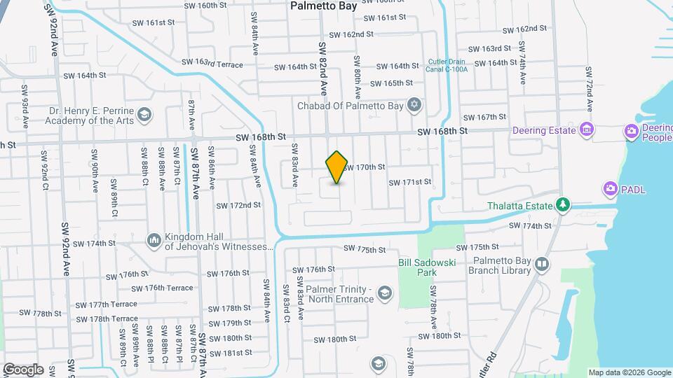 8164 SW 171st St Map and Location Details