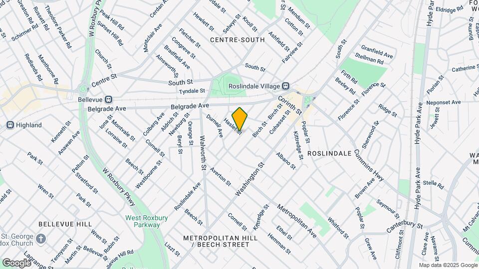 95 Roslindale Ave, Unit 1 Mapa y Detalles de la Ubicación