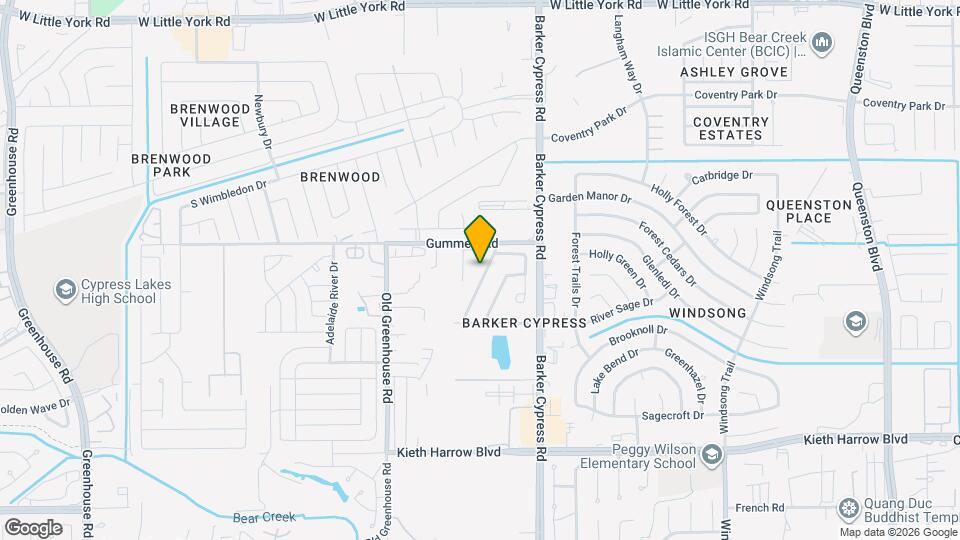 5703 Basswood Dale Dr Map and Location Details