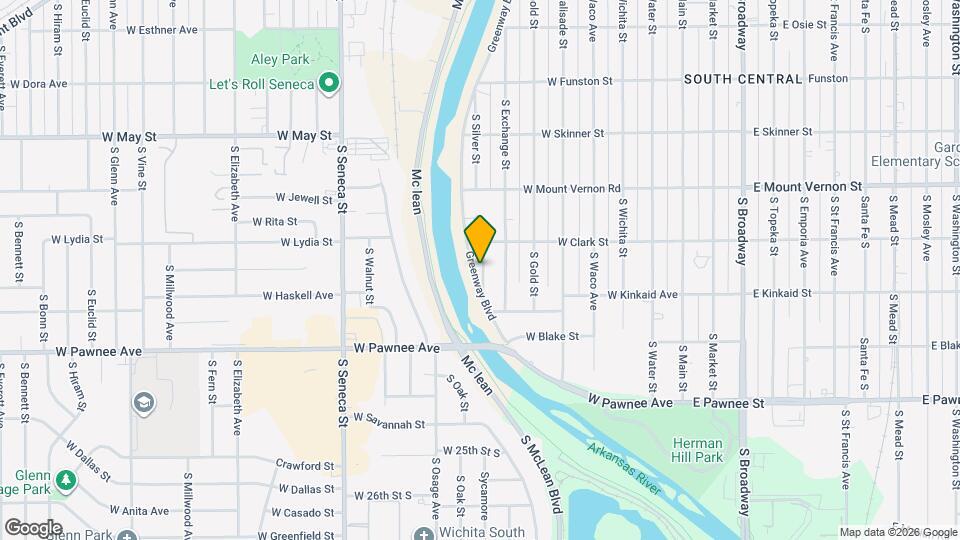 2135 S Silver St Map and Location Details