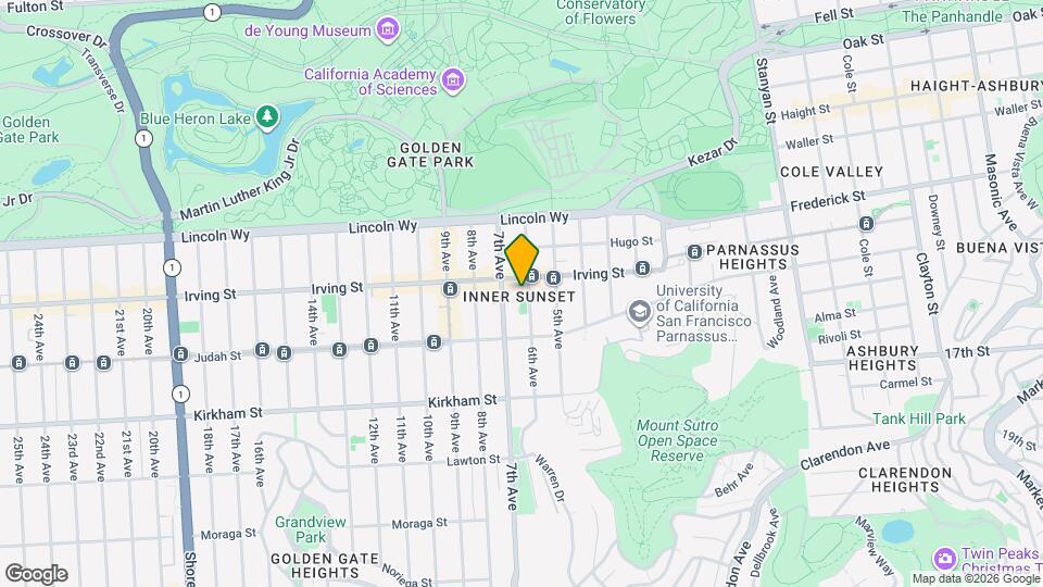 1323 6th Ave Map and Location Details