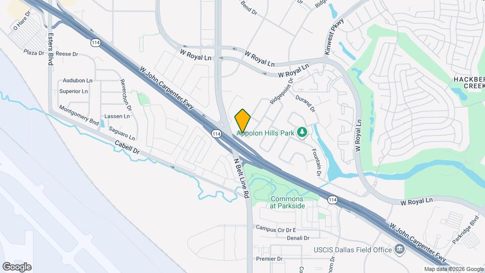 7220 Ridgepoint Dr Map and Location Details