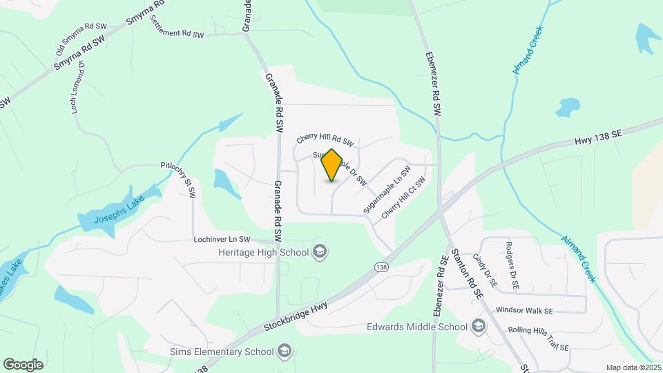 1605 Sugar Plum Dr SW Map and Location Details