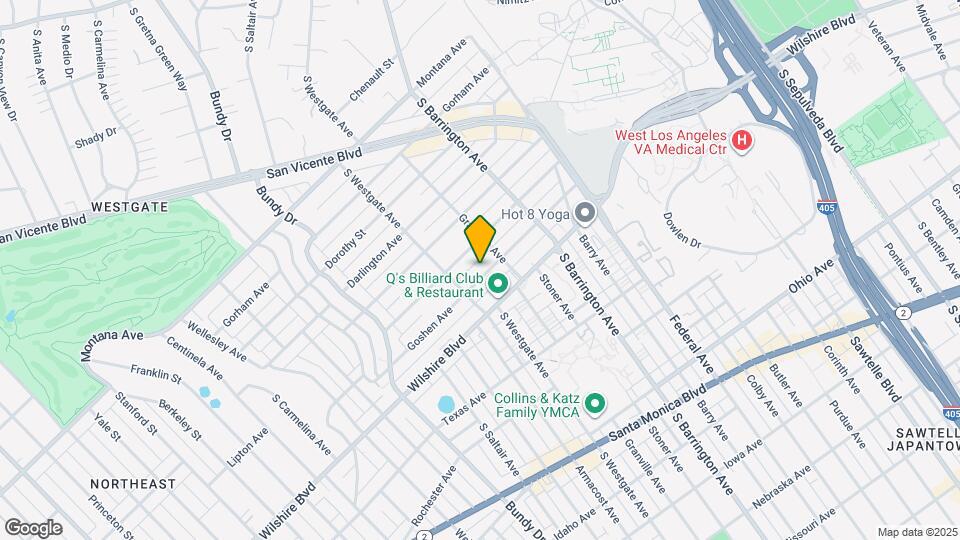 11827 Goshen Ave Map and Location Details