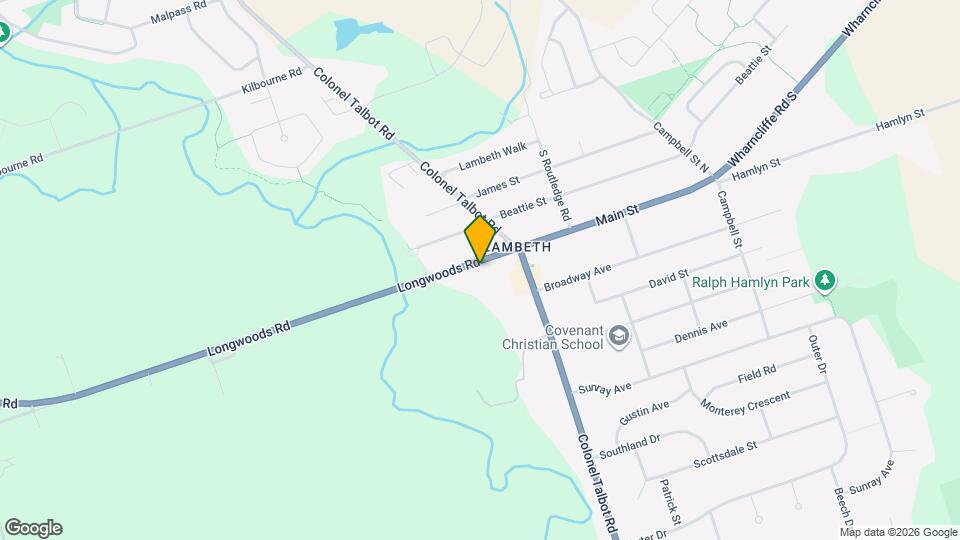 7065 Longwoods Rd Map and Location Details