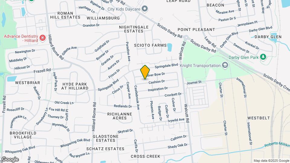 5064 Cashion Dr Map and Location Details