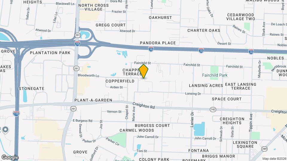 7101 Sonny Dr Map and Location Details