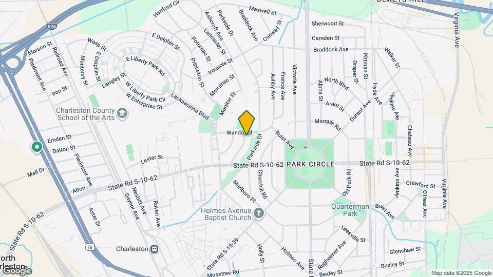 4822 Boulevard Ln Map and Location Details