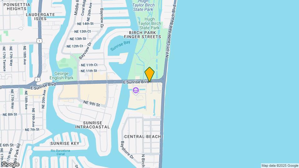 3000 E Sunrise Blvd, Unit #16F Mapa y Detalles de la Ubicación