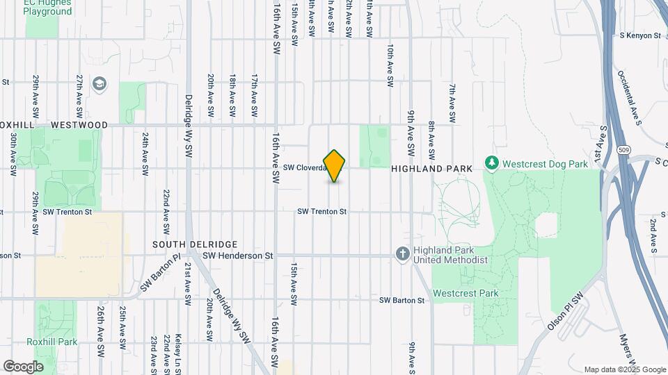 8626 13th Ave SW Map and Location Details