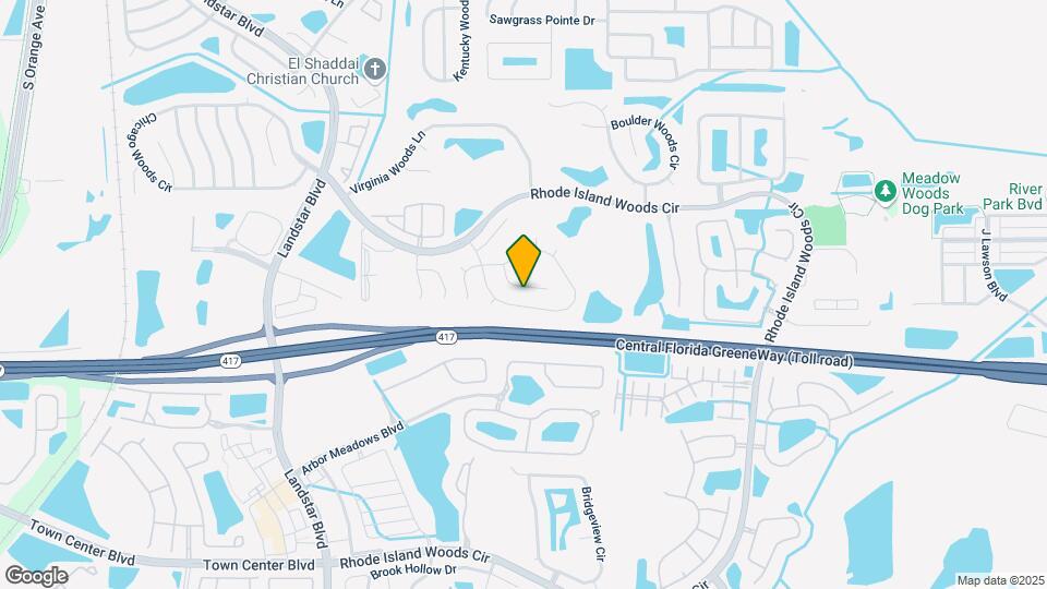 838 Honolulu Woods Ln Map and Location Details