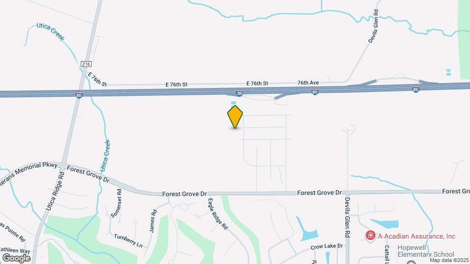 Forest Grove Crossing Map and Location Details