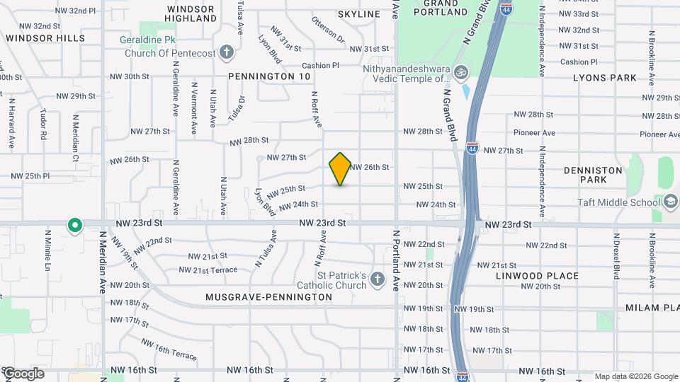 3824 NW 25th St Mapa y Detalles de la Ubicación