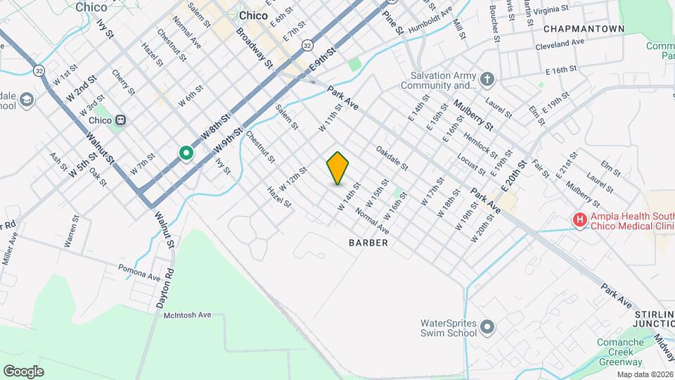 1319-1321 Normal Ave Map and Location Details