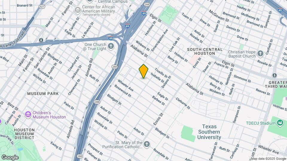 2505 Eagle St Map and Location Details