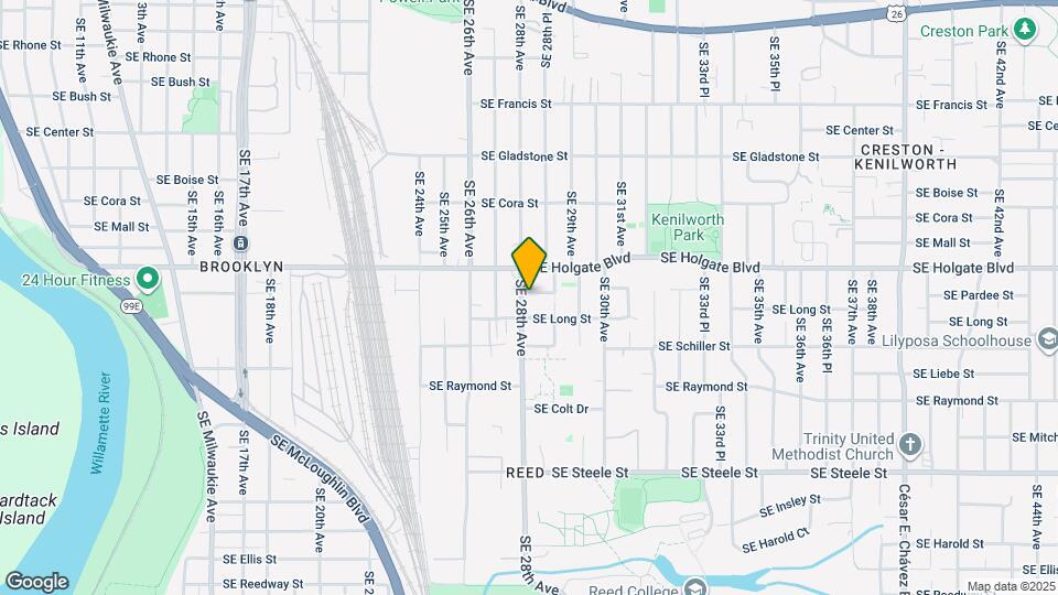 4604-4608-4608 SE 28th Ave Map and Location Details