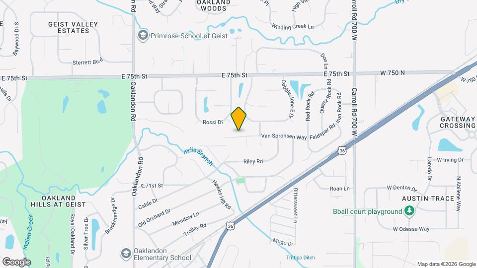 12250 Van Spronsen Ct Map and Location Details