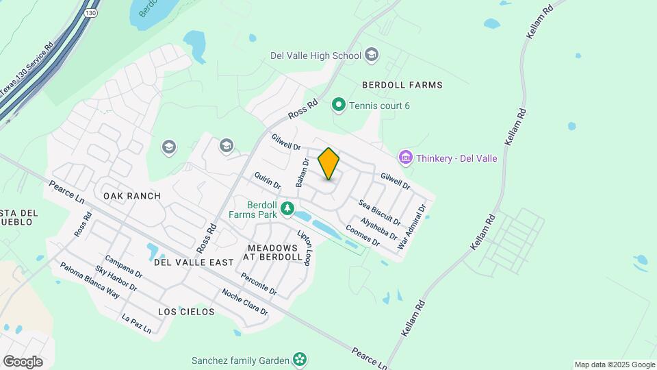 13113 Lofton Cliff Dr Mapa y Detalles de la Ubicación