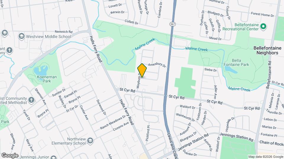 2408 Caverhill Dr Map and Location Details