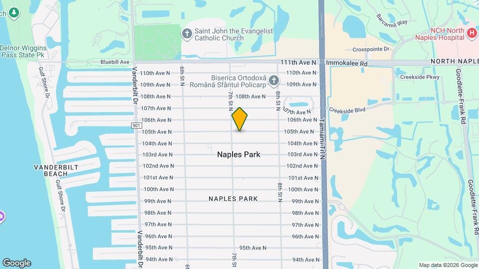 714 105th Ave N Map and Location Details