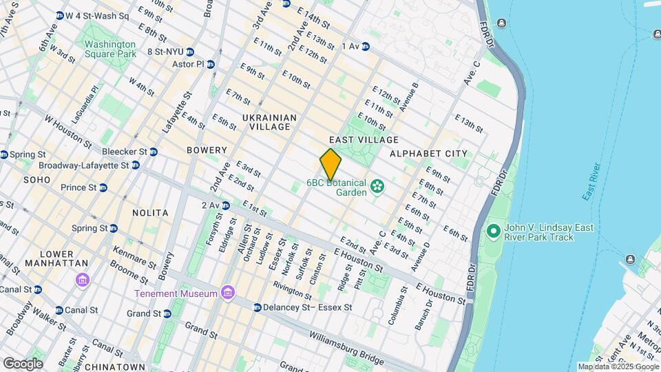 516 East 5th Street Map and Location Details