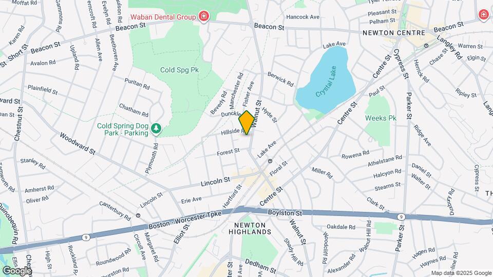 1099 Walnut St Mapa y Detalles de la Ubicación