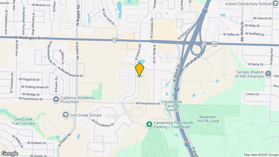 654 N Littleleaf Ter Map and Location Details