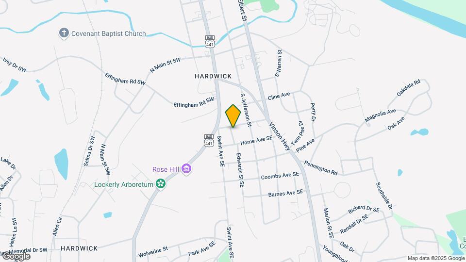 1340 Caraker Ln Mapa y Detalles de la Ubicación