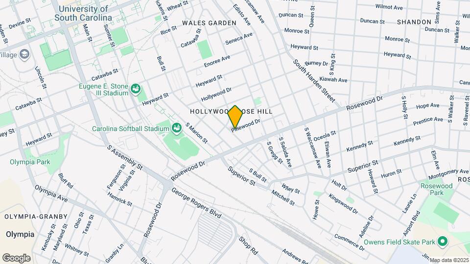 1704 Pinewood Dr Mapa y Detalles de la Ubicación