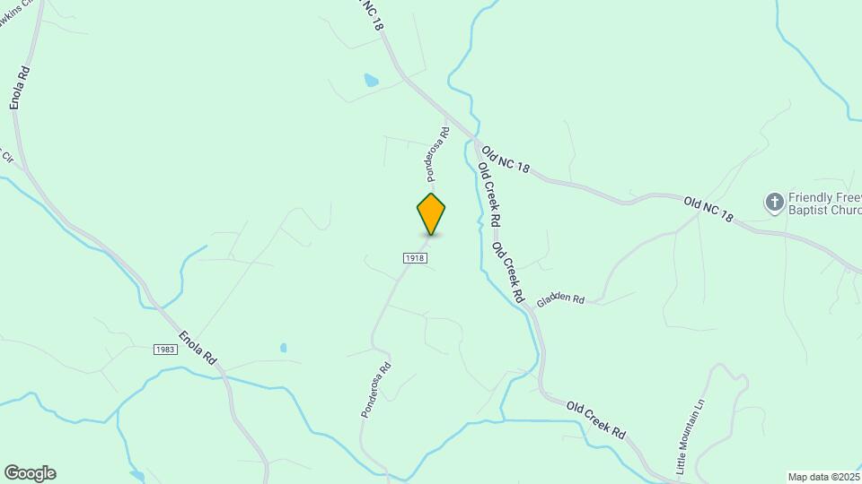 4871 Ponderosa Rd Map and Location Details