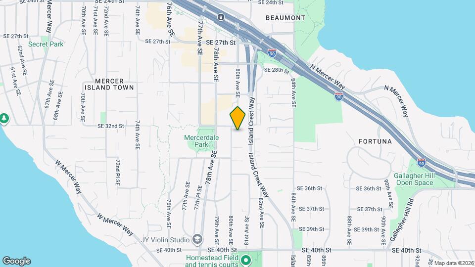 3236 80th Ave SE Map and Location Details