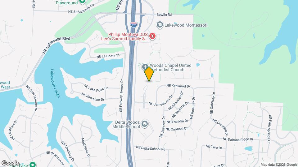 4617 NE Whispering Winds Dr Map and Location Details